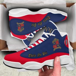 Theta Nu Ps Military Fraternity Sneakers Air Jordan 13 Shoes