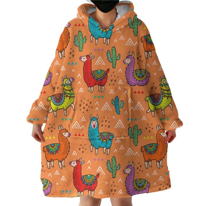 Thorny Themed Hoodie Wearable Blanket WB1577