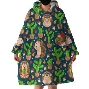 Thorny Themed Hoodie Wearable Blanket WB1808