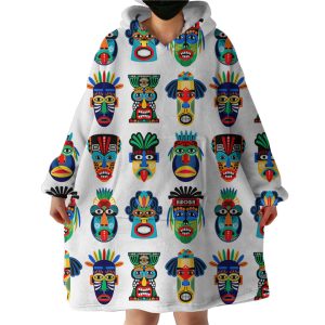 Tiki Collection Hoodie Wearable Blanket WB0909