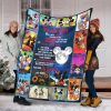 To My Girl Fleece Blanket Sherpa Blanket Anniversary Gift Family Blanket Gift For Her