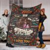 To My Mom Blanket Hippie Fleece Blanket Sherpa Blanket Anniversary Gift Family Blanket Gift