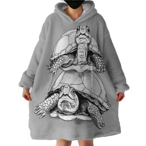 Tortoise Hoodie Wearable Blanket WB1182