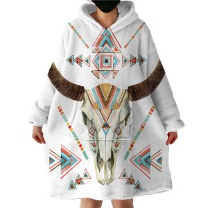 Tribal Trophyhead Hoodie Wearable Blanket WB2081