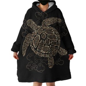 Turtle Hoodie Wearable Blanket WB0063