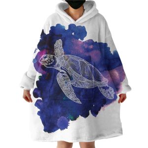 Turtle Hoodie Wearable Blanket WB1911