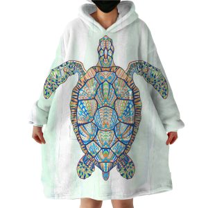 Turtle Hoodie Wearable Blanket WB1920