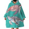 Turtles Hoodie Wearable Blanket WB1924