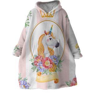 Unicorn Hoodie Wearable Blanket WB1067 1
