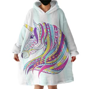 Unicorn Hoodie Wearable Blanket WB1584