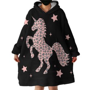 Unicorn Hoodie Wearable Blanket WB1713