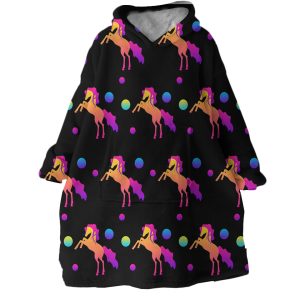 Unicorn Hoodie Wearable Blanket WB1743 1