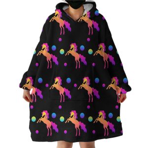 Unicorn Hoodie Wearable Blanket WB1743