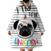 Unipug Hoodie Wearable Blanket WB1627