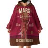 Vintage Color Astronaut Hoodie Wearable Blanket WB1284