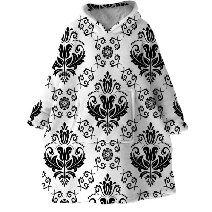 Wallpaper Hoodie Wearable Blanket WB1672 1