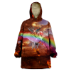Warrior Cat Wearable Blanket Hoodie WB2155