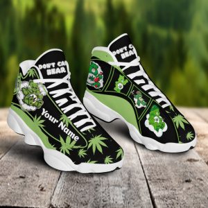 Weed Bear Custom Name Air Jordan 13 Shoes 1