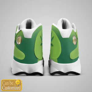 Weed Cannabis Custom Name Air Jordan 13 Shoes 4
