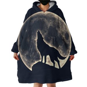 Werewolf Hoodie Wearable Blanket WB0414