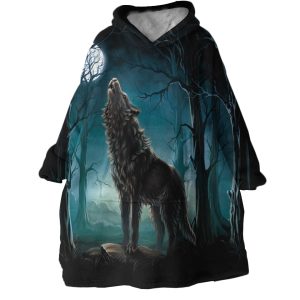 Werewolf Hoodie Wearable Blanket WB1442 1