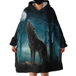 Werewolf Hoodie Wearable Blanket WB1442