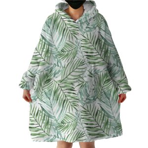 Willow Patterns Hoodie Wearable Blanket WB1383