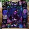 Witch And Black Cat Blanket Tree Off Life Blanket For Girl Fleece Blanket Sherpa Blanket