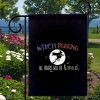 Witch Parking All Others Will Be Toad Halloween Parties Fun Gifts Personalized Garden Flag House Flag Double Sided Home Design Outdoor Porch