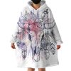 Wounded Trophyhead Hoodie Wearable Blanket WB2067
