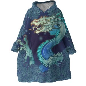 Wyvern Hoodie Wearable Blanket WB1768 1