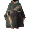 Yak Hoodie Wearable Blanket WB1054