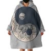 Yin Yang Dream Catcher Hoodie Wearable Blanket WB0766