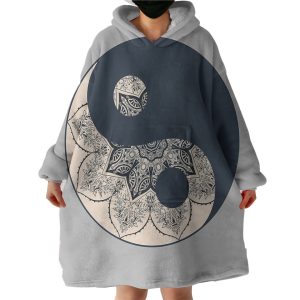 Yin Yang Dream Catcher Hoodie Wearable Blanket WB0766