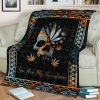 You Are My Sunshine Skull Blanket - Anniversary Gift Birthday Gift Sherpa Blanket Fleece Blanket