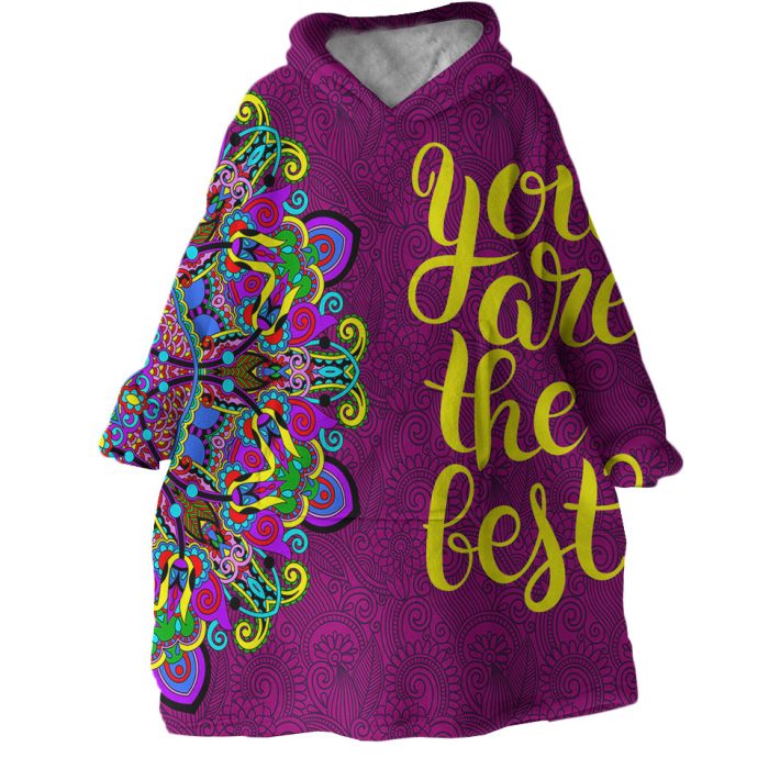 You Are The Best Hoodie Wearable Blanket WB1411 1