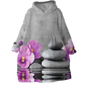Zen Pond Hoodie Wearable Blanket WB1814 1