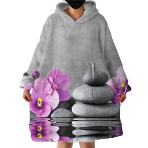 Zen Pond Hoodie Wearable Blanket WB1814