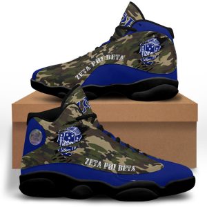 Zeta Phi Beta Camouflage Sneakers Air Jordan 13 Shoes 1