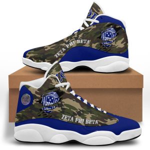 Zeta Phi Beta Camouflage Sneakers Air Jordan 13 Shoes