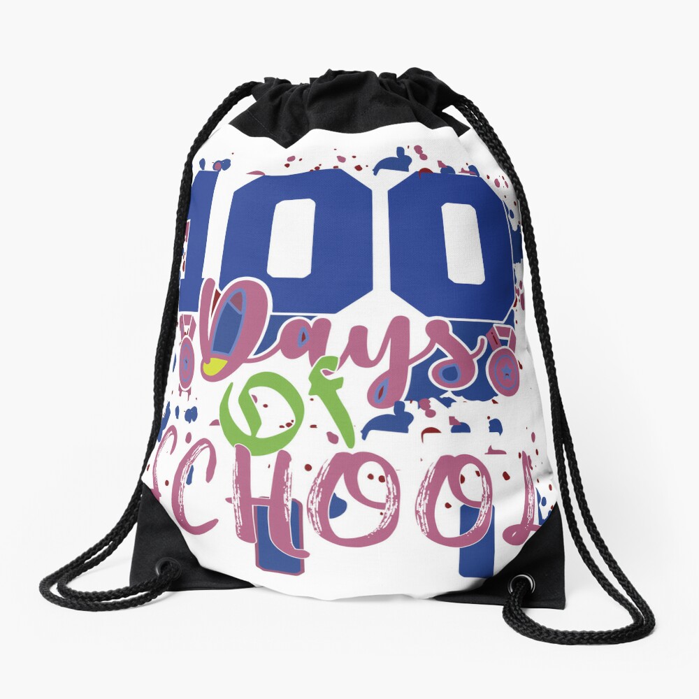 100-Day-Of-School-2023-Gift-For-Teachers-For-Students-For-School-Lovers-Drawstring-Bag-DSB1222 100 Day Of School 2023 Gift For Teachers For Students For School Lovers Drawstring Bag DSB1222