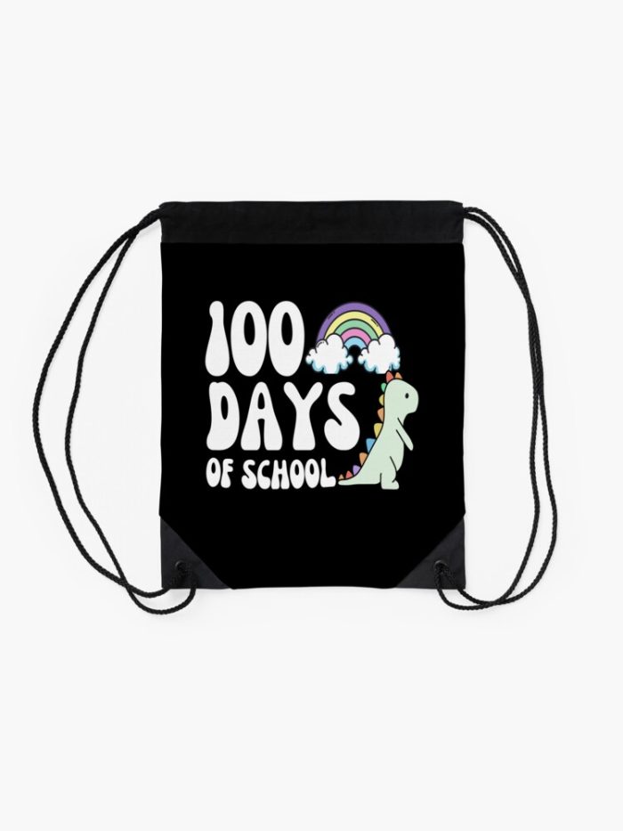 100 Day Of School Drawstring Bag DSB132 2