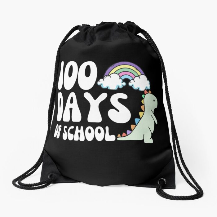100 Day Of School Drawstring Bag DSB132