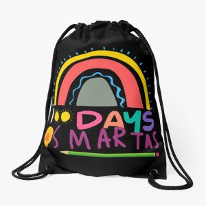 100 Day Of School Teacher Drawstring Bag DSB689