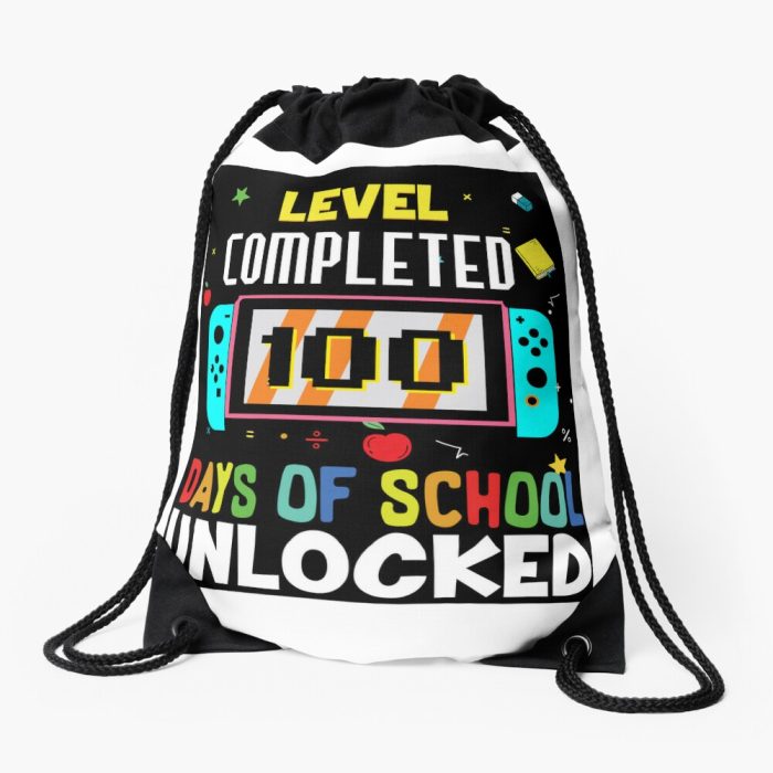 100 Days Of Knowledge: A Milestone To Remember Drawstring Bag DSB893