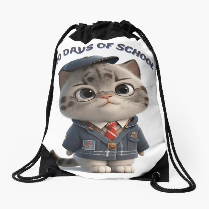 100 Days Of School Drawstring Bag DSB321