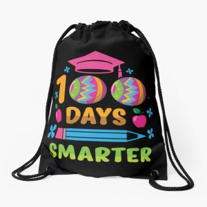 100 Days Smarter Drawstring Bag DSB1262