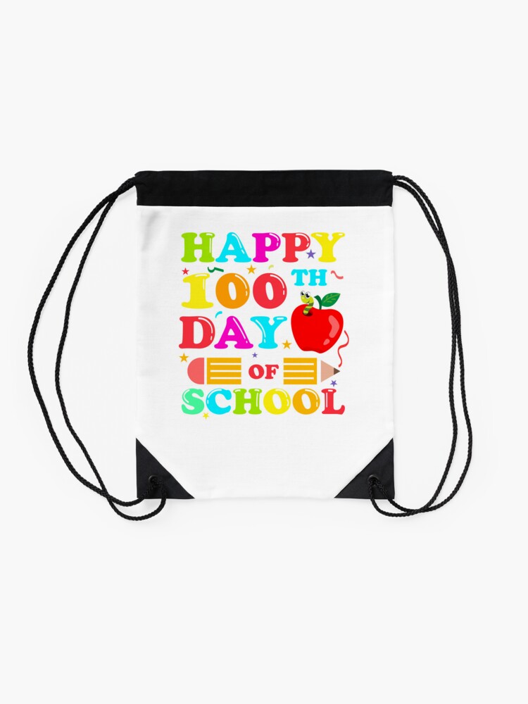 100-Th-Day-Of-School-100-Day-100Th-Day-Of-School-Celebration-Student-Drawstring-Bag-DSB1143-2 100 Th Day Of School 100 Day 100Th Day Of School Celebration Student Drawstring Bag DSB1143 2