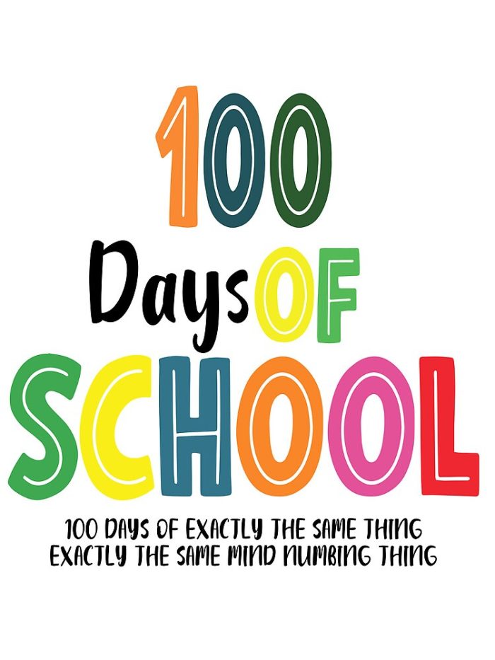 100Th Day Of School 100Th Day Happy 100Th Day Of School Teacher 100Th Day Of School Drawstring Bag DSB642 1