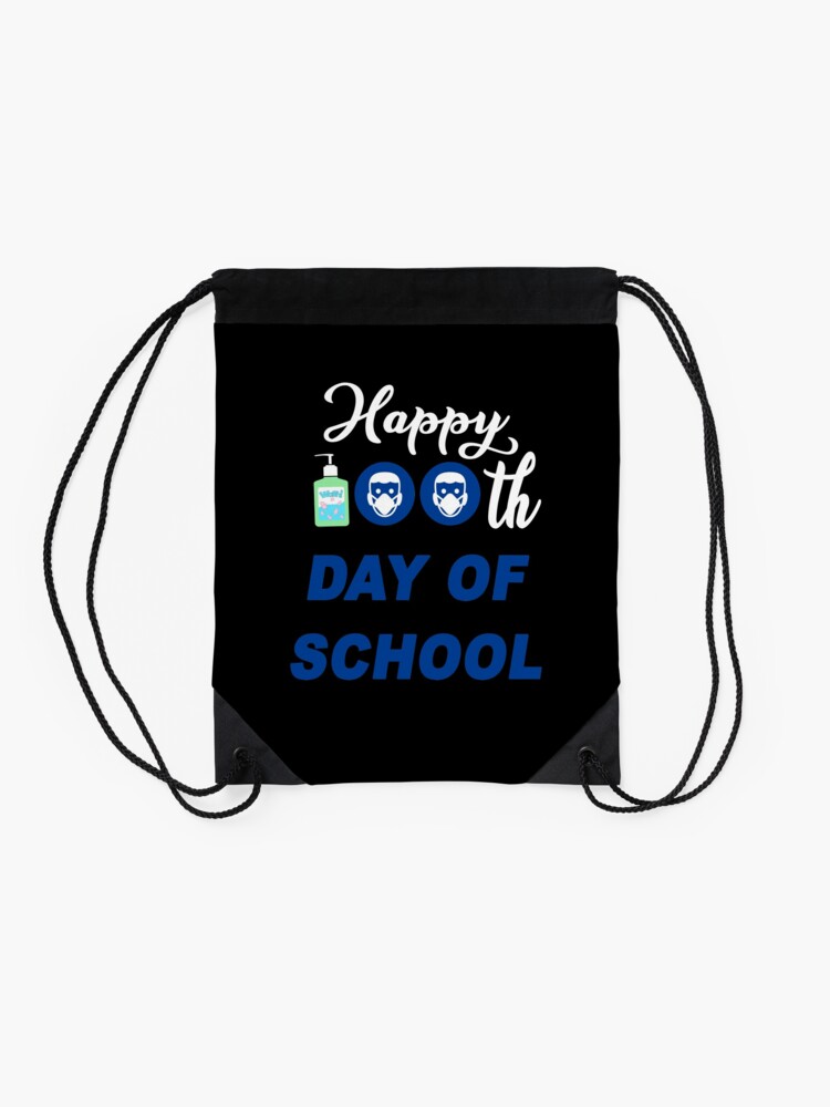 100Th-Day-Of-School-2023-Drawstring-Bag-DSB1097-2 100Th Day Of School 2023 Drawstring Bag DSB1097 2